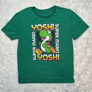 Super Mario Yoshi T-Shirt Green Size 6